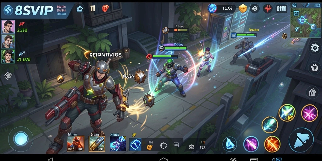 Tampilan gameplay menarik dari 8SVIP dengan aktivitas interaktif.