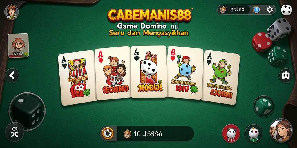 Screenshot gameplay seru dari CABEMANIS88 yang menantang.