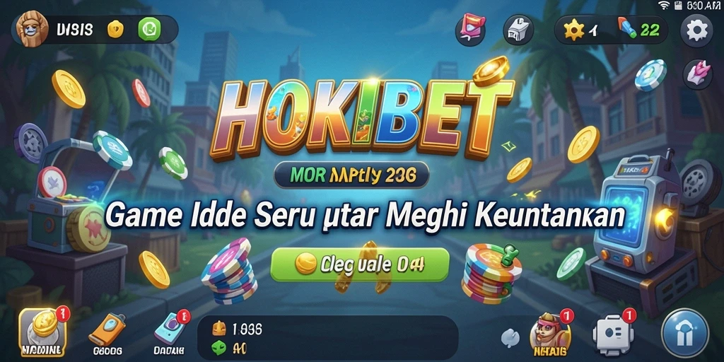 Tampilan gameplay HOKIBET dengan aksi Idle yang seru