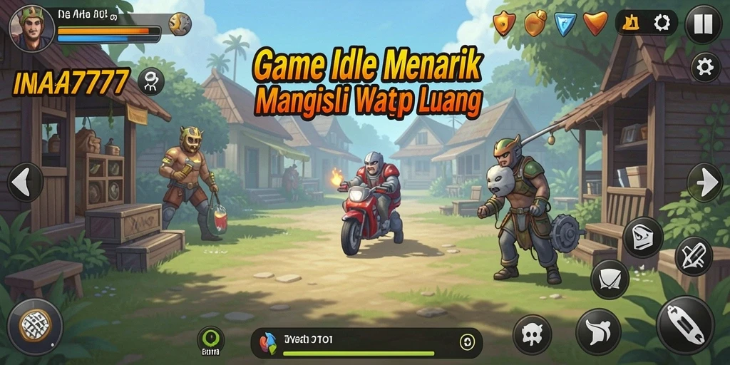 Tampilan permainan <strong>INA777</strong> yang menarik dan interaktif saat beraksi.