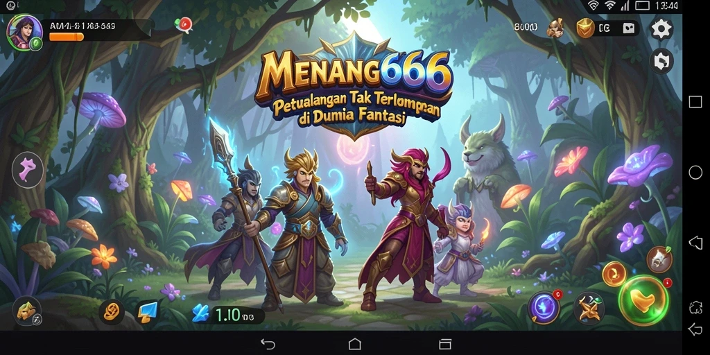 Screenshot gameplay MENANG666 menunjukkan aksi seru dalam petualangan menantang.