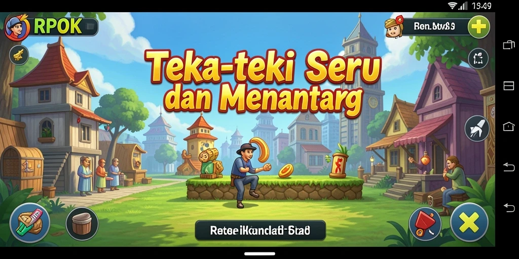 Tampilan gameplay RPOK yang menarik dan menantang.